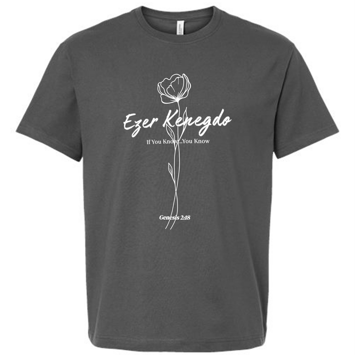 Oversized Boxy Tee | Ezer Kenegdo Graphic T-Shirt| Founders Collection